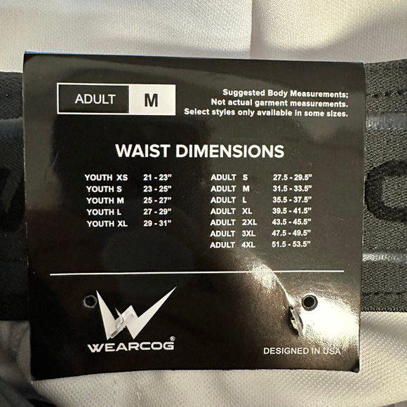 Men's Wearcog Baseball Knicker Pants White Size Medium NEW NWT Softball - Picture 4 of 11